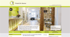 Desktop Screenshot of praxis-karner.de